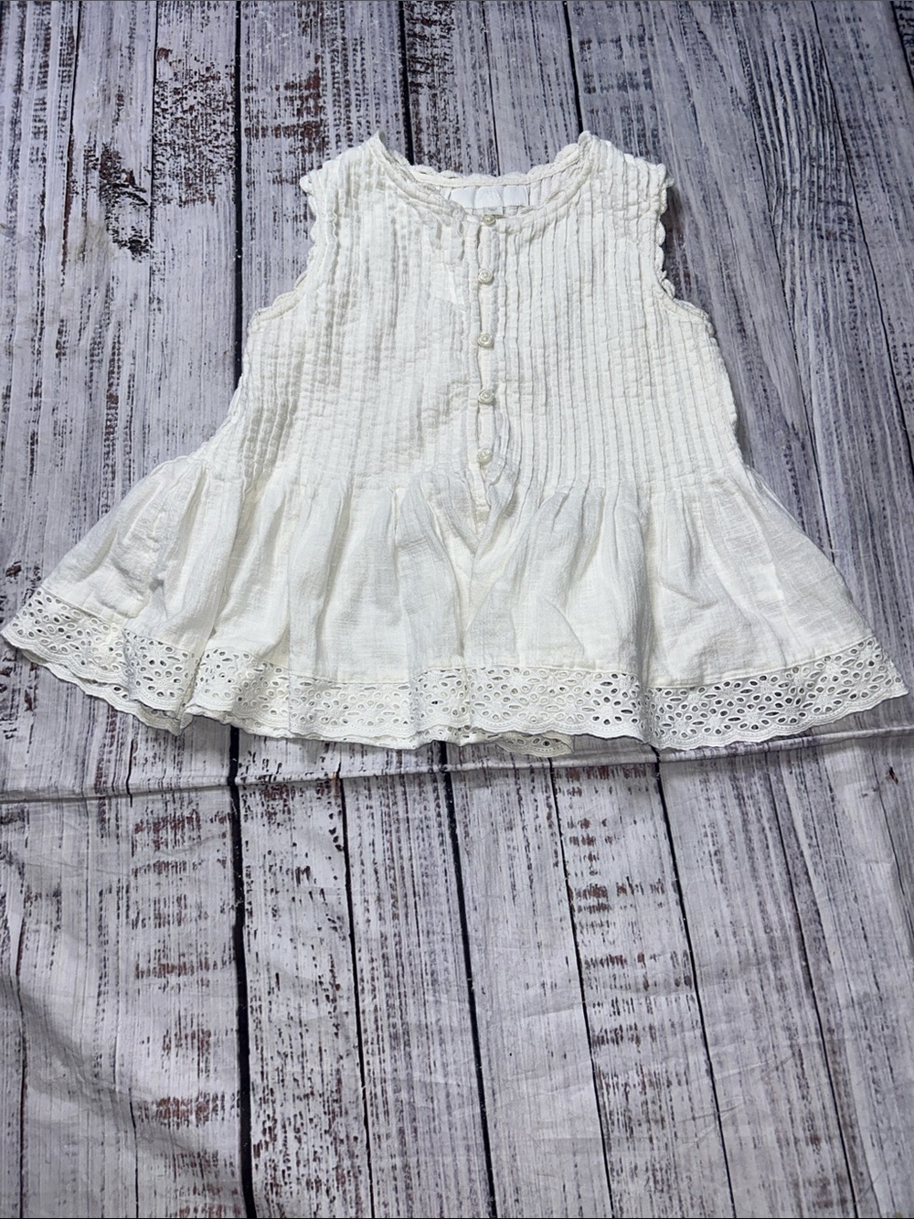Zara Girls White Size 13/14 Tops, Shirts & T-Shirts for Girls